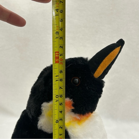 Wild Republic Emperor Penguin Stuffed Plush Zoo Animal Toy Cuddlekins 12'' - Picture 7 of 8